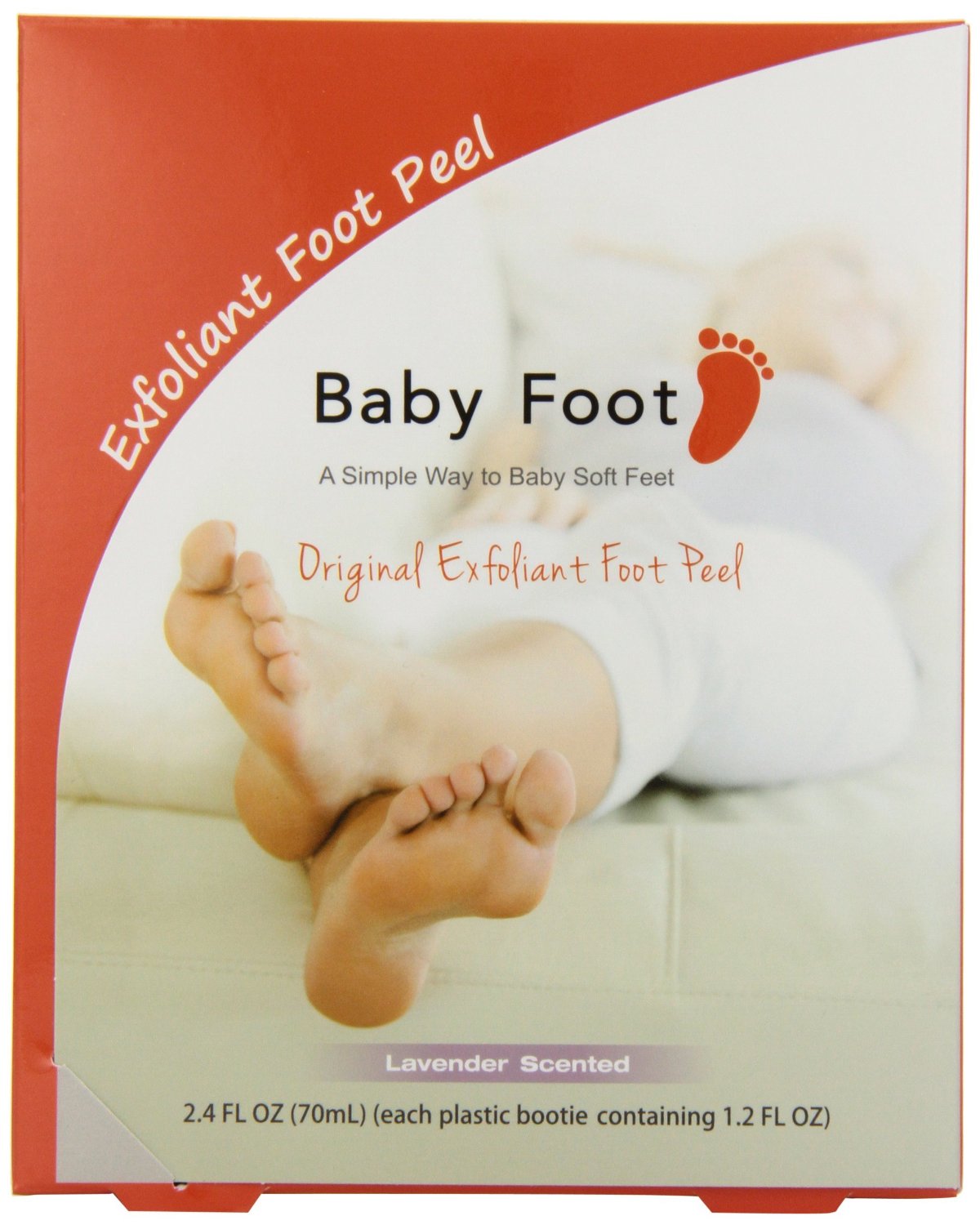 BabyFoot™ 1-Hour Treatment Original Exfoliant Foot Peel in Lavender